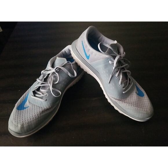 Nike FS Lite Run 2 Women's Running Shoes Gray Blue Sneakers Size 9.5119 - Picture 9 of 16
